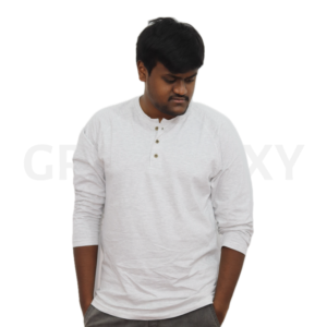 Griffinoxy Melange Henley T-shirt